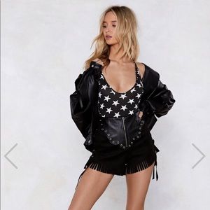 Nastygal Star Bodysuit